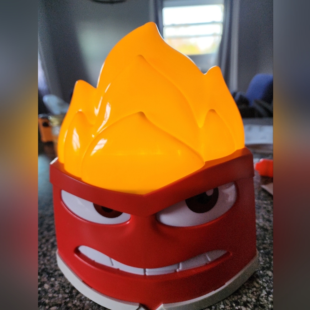 Disney Inside Out 2 Anger Popcorn Bucket